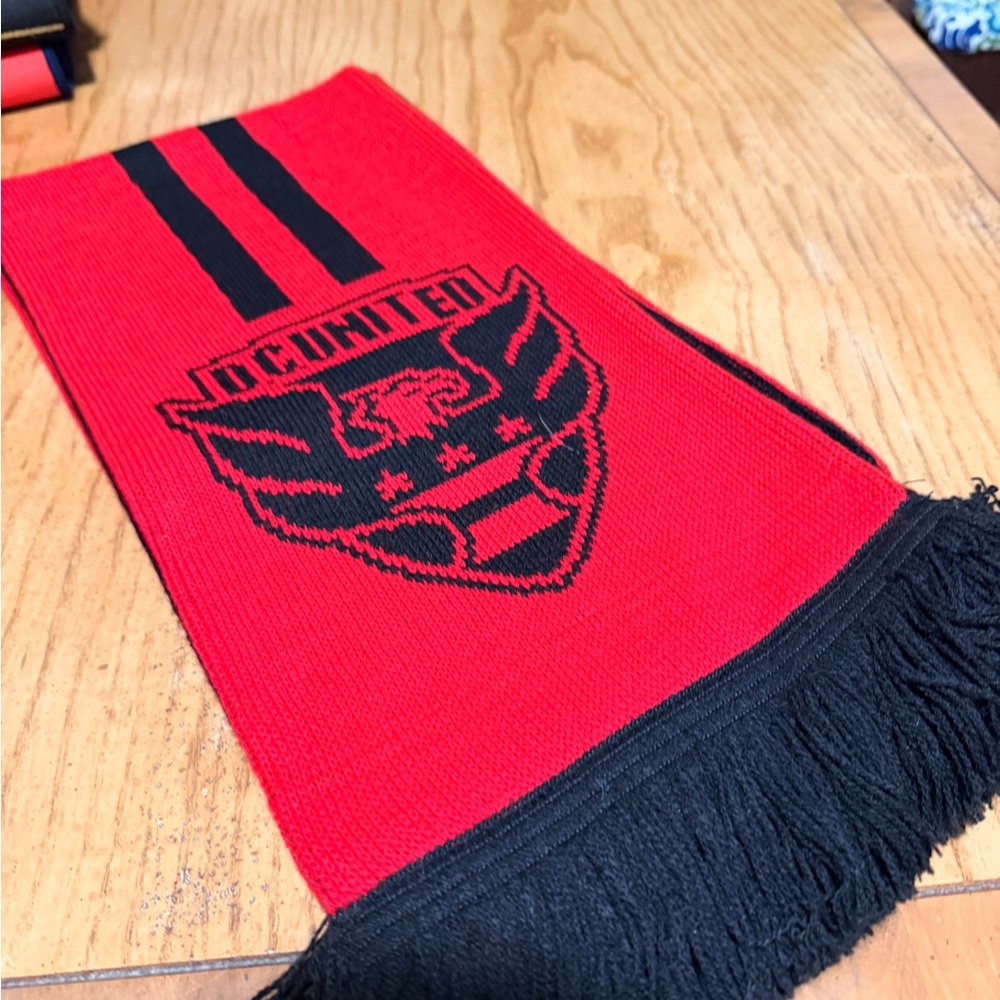 DC United Scarf MLS Red and Black